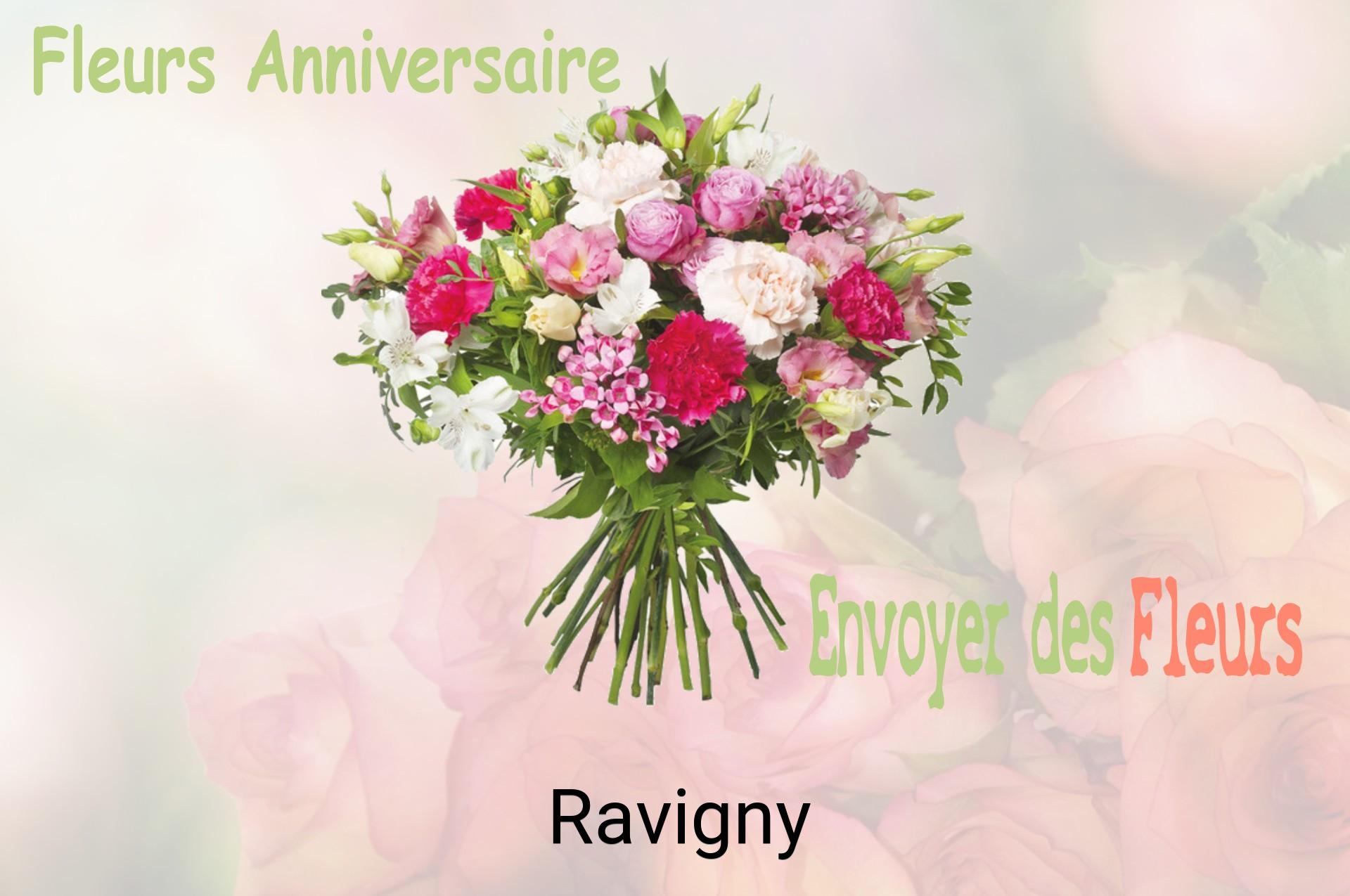 Bouquet de fleurs d’anniversaire livré à Ravigny